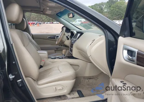 2015 Nissan Pathfinder Platinum из США, поврежденный, VIN 5N1AR2MN7FC682938